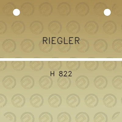 riegler-h-822