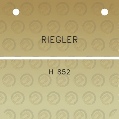 riegler-h-852