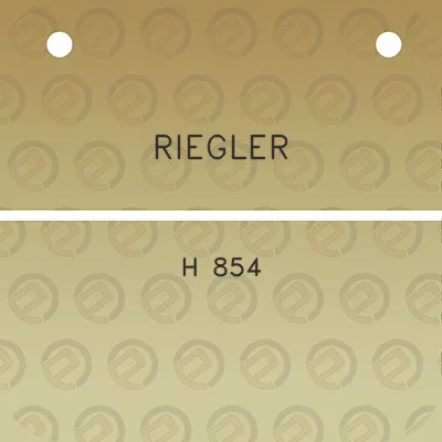 riegler-h-854