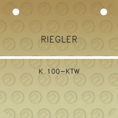 riegler-k-100-ktw