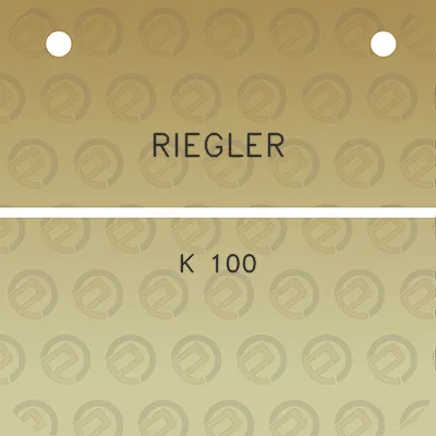 riegler-k-100