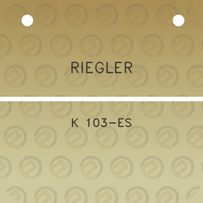 riegler-k-103-es