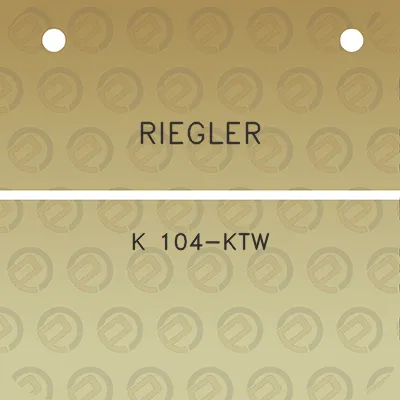 riegler-k-104-ktw