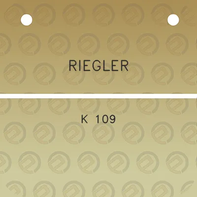 riegler-k-109