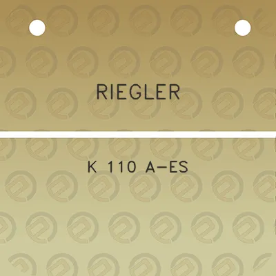 riegler-k-110-a-es