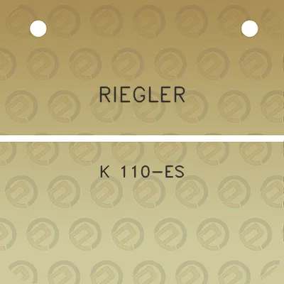 riegler-k-110-es