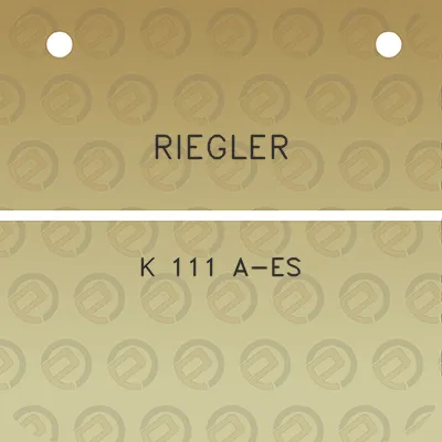 riegler-k-111-a-es