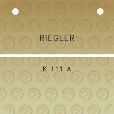 riegler-k-111-a