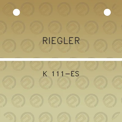 riegler-k-111-es