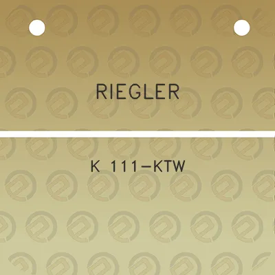 riegler-k-111-ktw