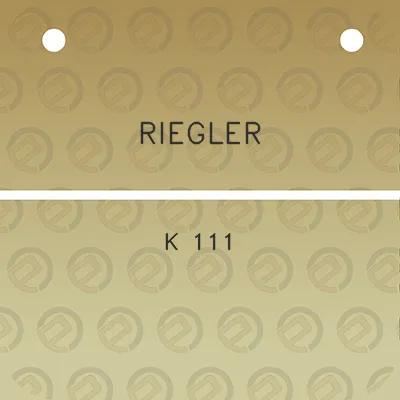 riegler-k-111