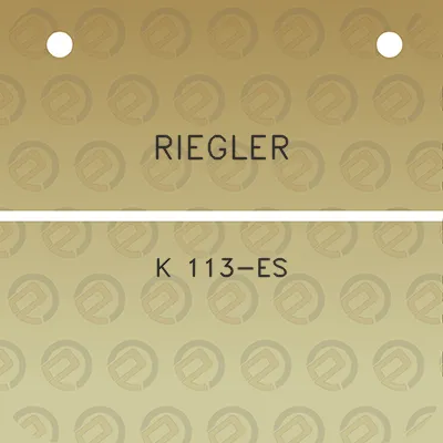 riegler-k-113-es