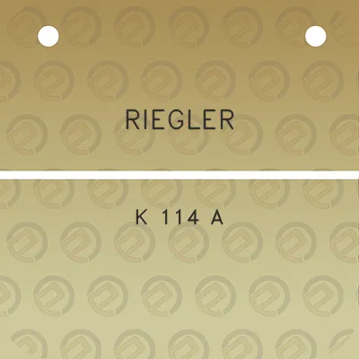 riegler-k-114-a