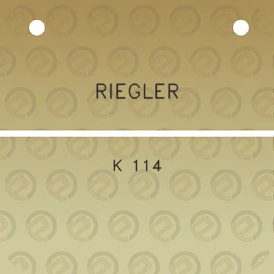 riegler-k-114