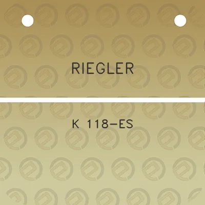 riegler-k-118-es