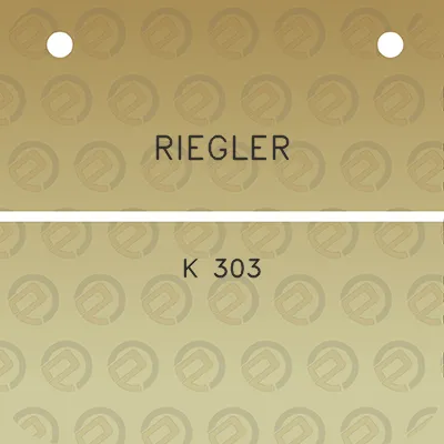 riegler-k-303