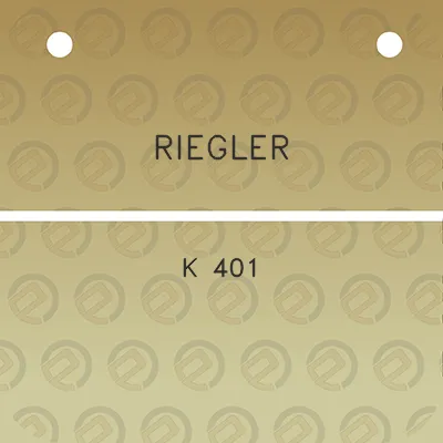 riegler-k-401