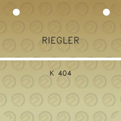 riegler-k-404