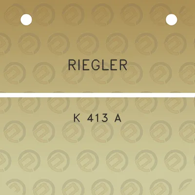 riegler-k-413-a