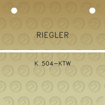 riegler-k-504-ktw