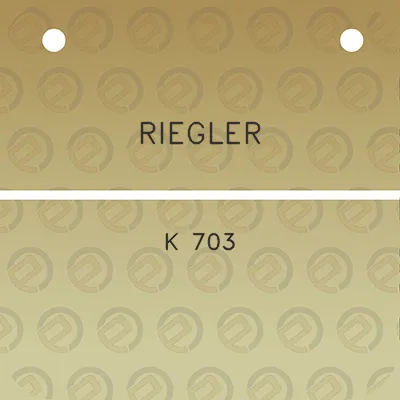 riegler-k-703