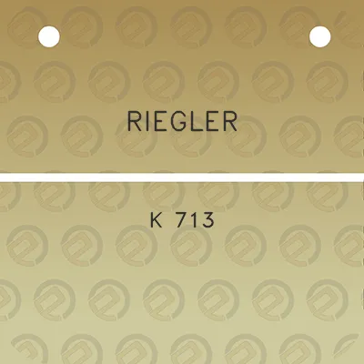 riegler-k-713