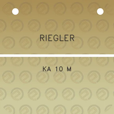 riegler-ka-10-m