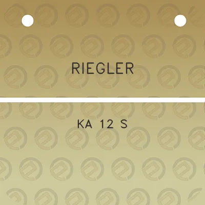 riegler-ka-12-s