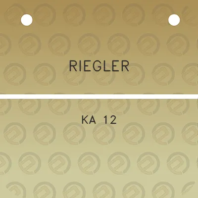 riegler-ka-12