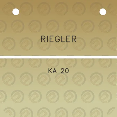 riegler-ka-20