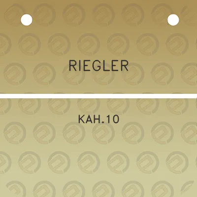 riegler-kah10