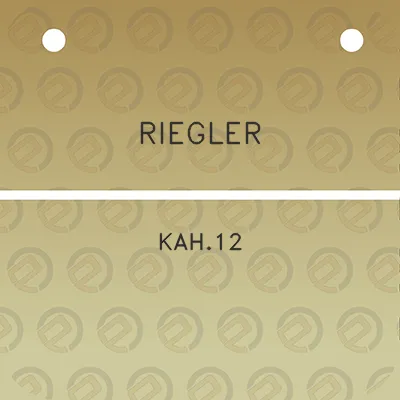 riegler-kah12