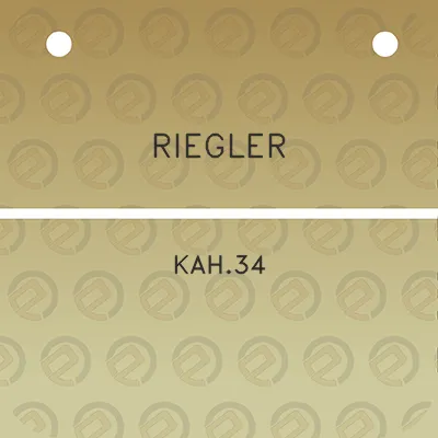 riegler-kah34