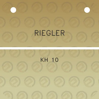 riegler-kh-10