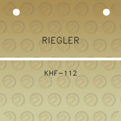 riegler-khf-112