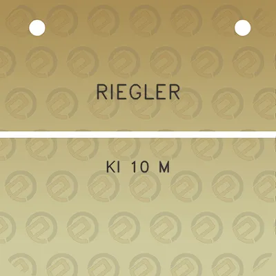 riegler-ki-10-m