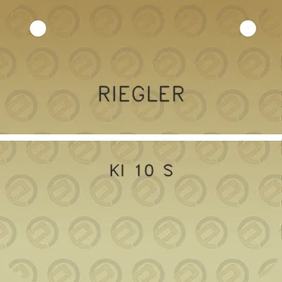 riegler-ki-10-s