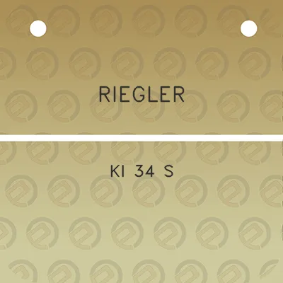 riegler-ki-34-s