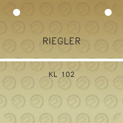 riegler-kl-102