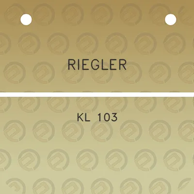 riegler-kl-103