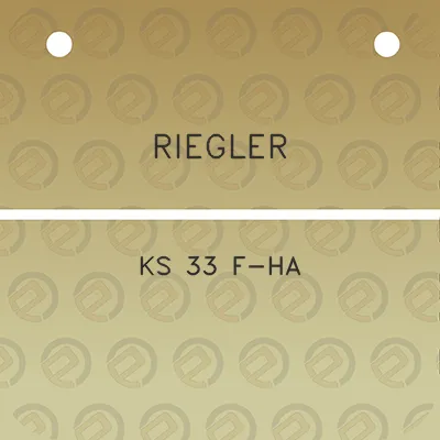 riegler-ks-33-f-ha