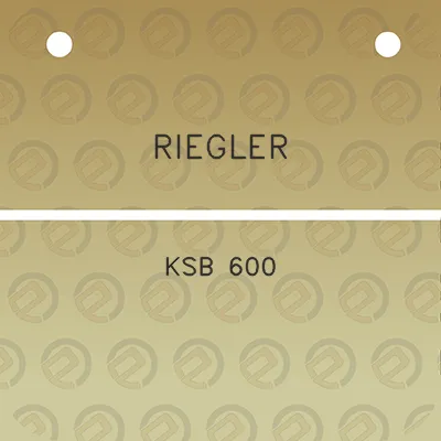 riegler-ksb-600