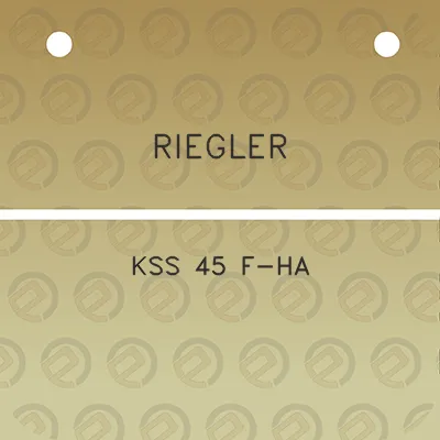 riegler-kss-45-f-ha