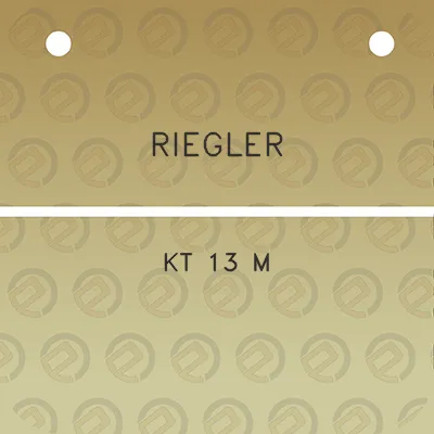 riegler-kt-13-m