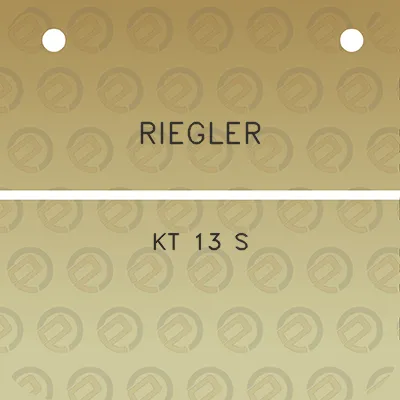 riegler-kt-13-s