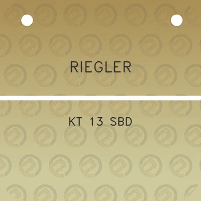 riegler-kt-13-sbd