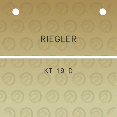 riegler-kt-19-d