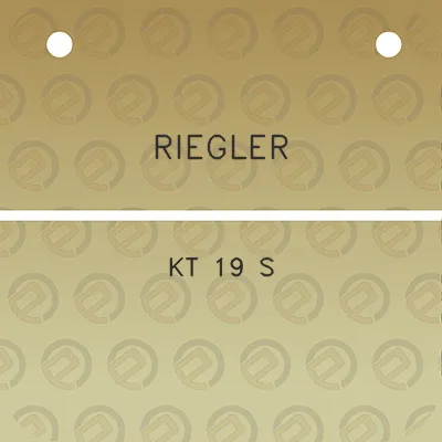 riegler-kt-19-s