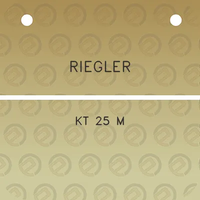 riegler-kt-25-m