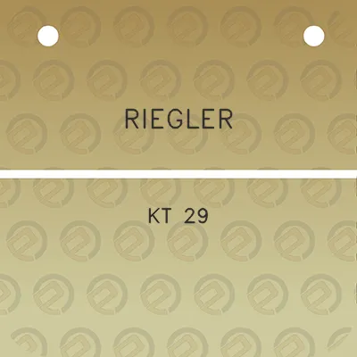 riegler-kt-29